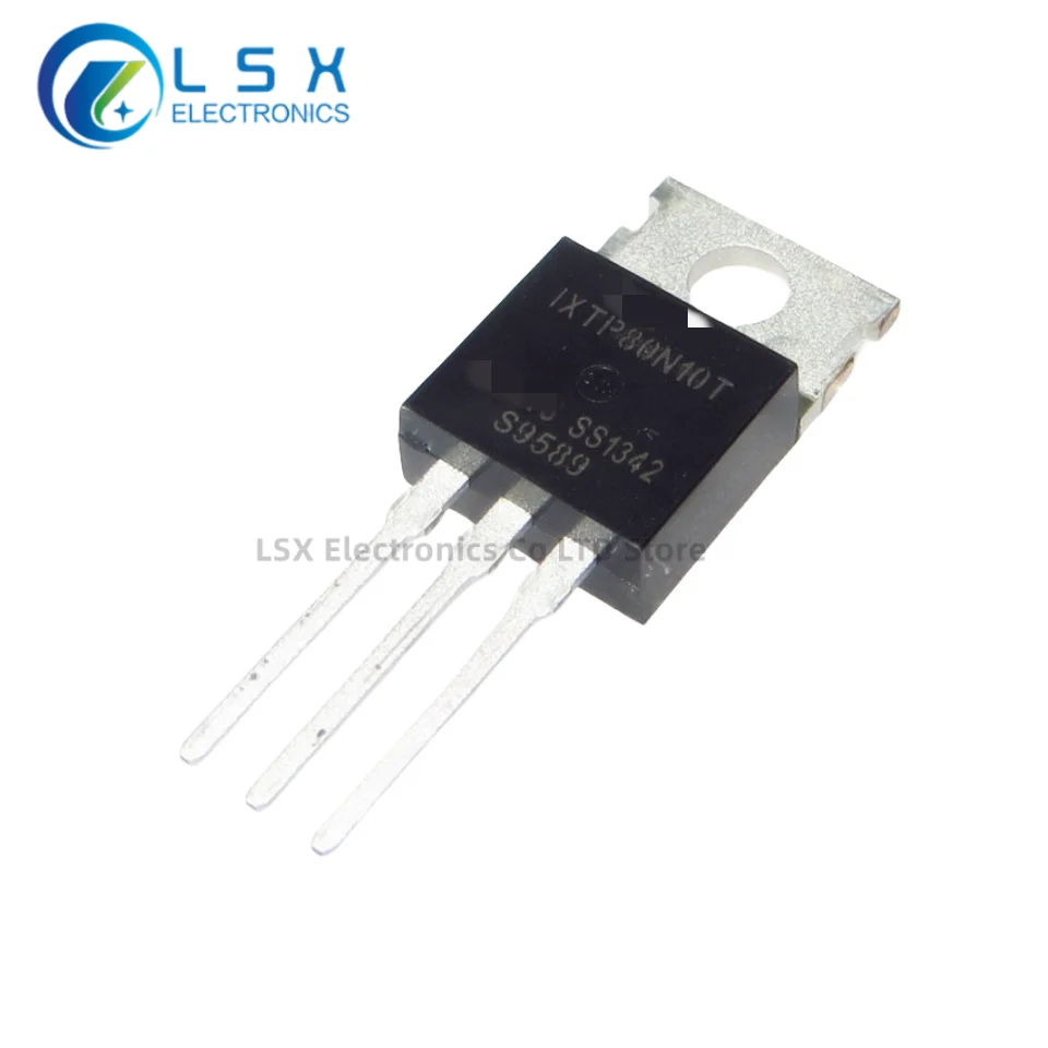 New Original 10PCS/Lot IXTP80N10T IXTP80N10 80N10 OR IXTA80N10P OR IXTP80N075L2 OR IXTA80N075L2 TO-220 80A 100V Power MOSFET