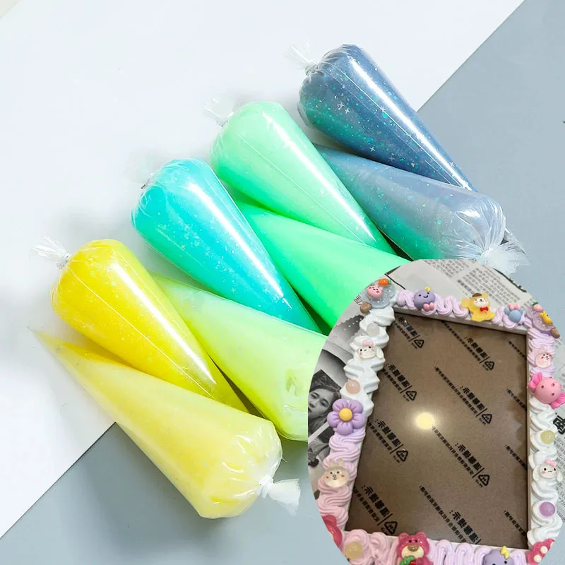 70 г звезда желе крем клей кристалл прозрачный ручной работы DIY чехол для телефона Gulka украшения для волос смола аксессуар материал