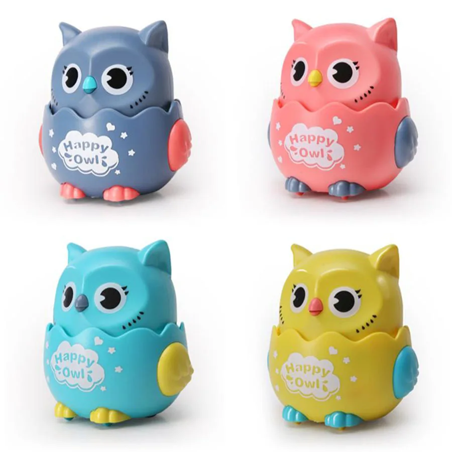 Children press sliding owl inertia pull-back car fall resistant toy small animal kindergarten gift stall wholesale