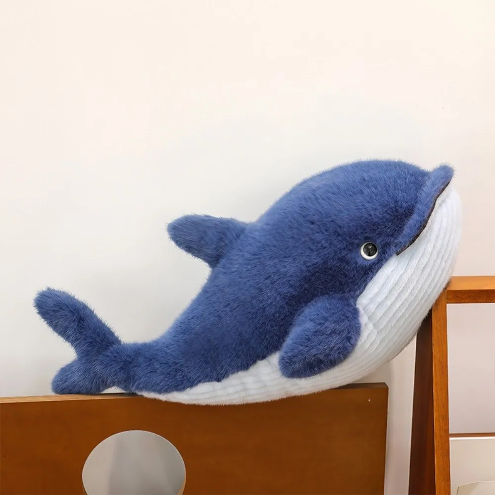 Cute Cartoon Seal Dolphin Whale Animal Throw Pillow Aquarium Series Walrus Sofa Cushion Gifts
