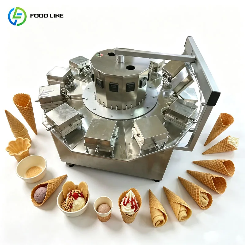 Wafer Roll Making Machine Automatic Crispy Roll Biscuit Stick Machine Commercial Bakery Equipment Customized