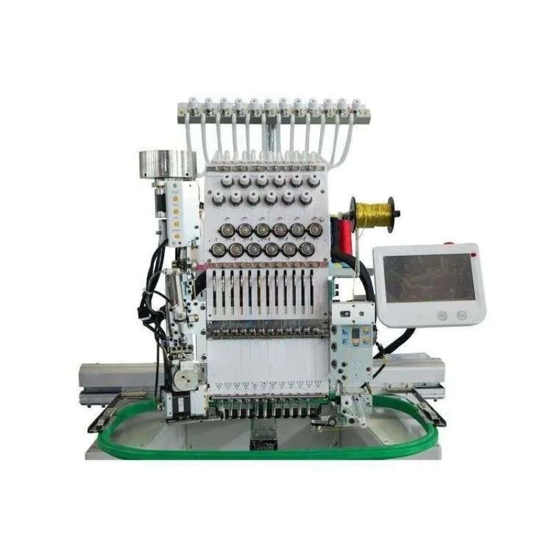 Computerized Multi Needle Embroidery Machine Auto Trimmer Color Change Laser Position Servo Motor Tech Factory Direct Sale