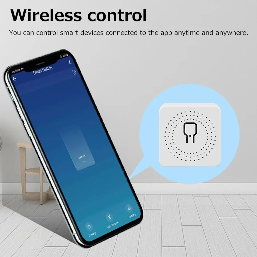 100-240V 16A Tuya Zigbee WiFi Smart Switch Mini Home Control Module 2-way Control Breaker Supports Smart Life Alexa Google Home