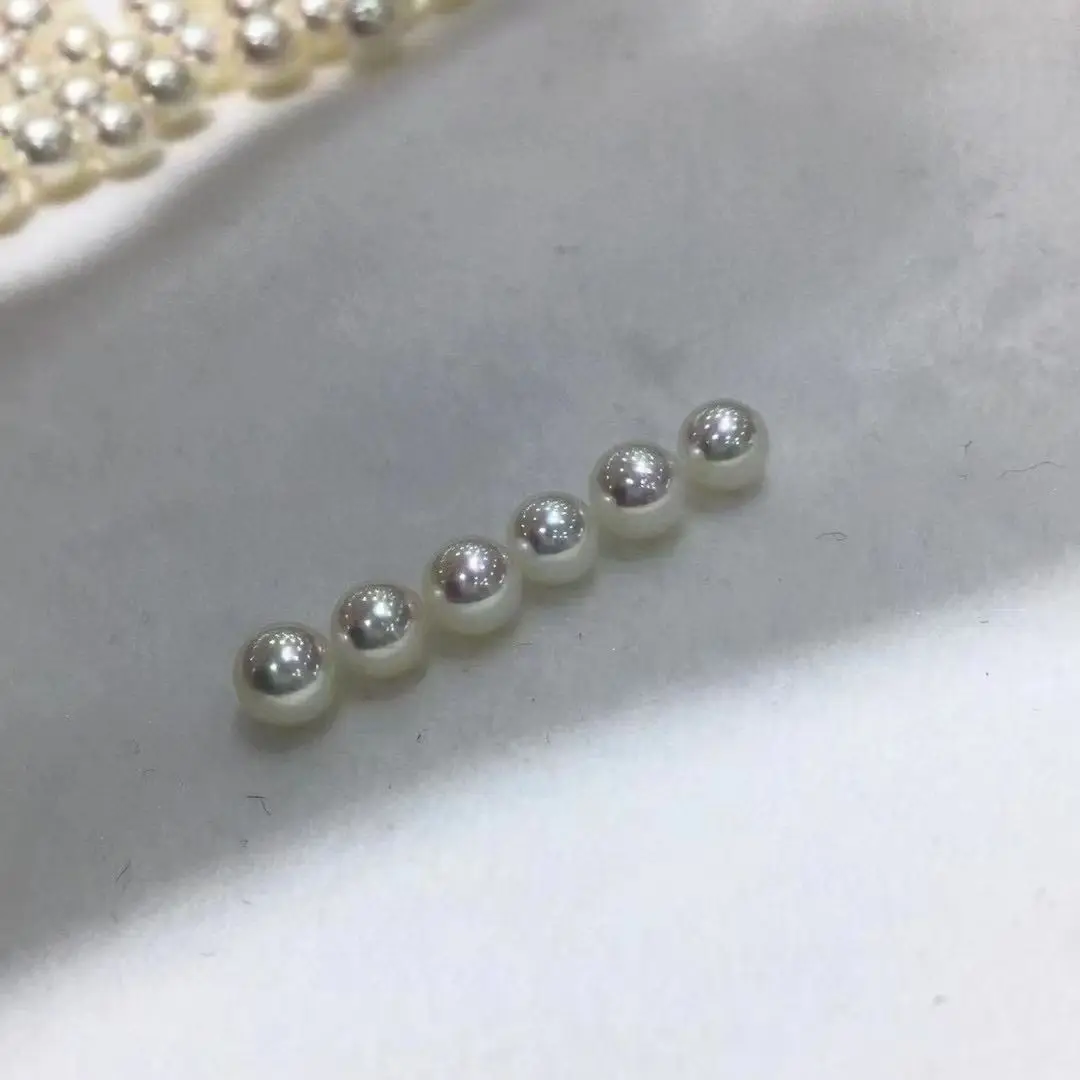 

Certificate 925 Silver 6-7m Freshwater Aurora Pearl Ear Stud Basic Natural Baby Pearl Earring For Women Men Daily Basic Jewelry