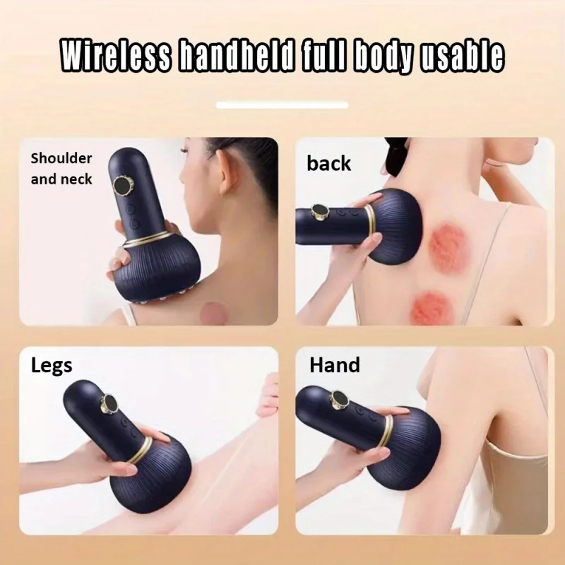 جهاز تدليك رقمي ذكي، جهاز كشط كهربائي، مدلك منزلي، عمر بطارية طويل، عالمي في جميع الأجزاء #5