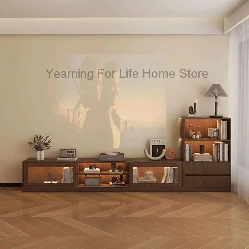 

240Cm Set Universal Tv Stand Living Room Modern Floor House Nordic Tv Table Luxury Designer Showcase Fernsehen Tisch Furniture