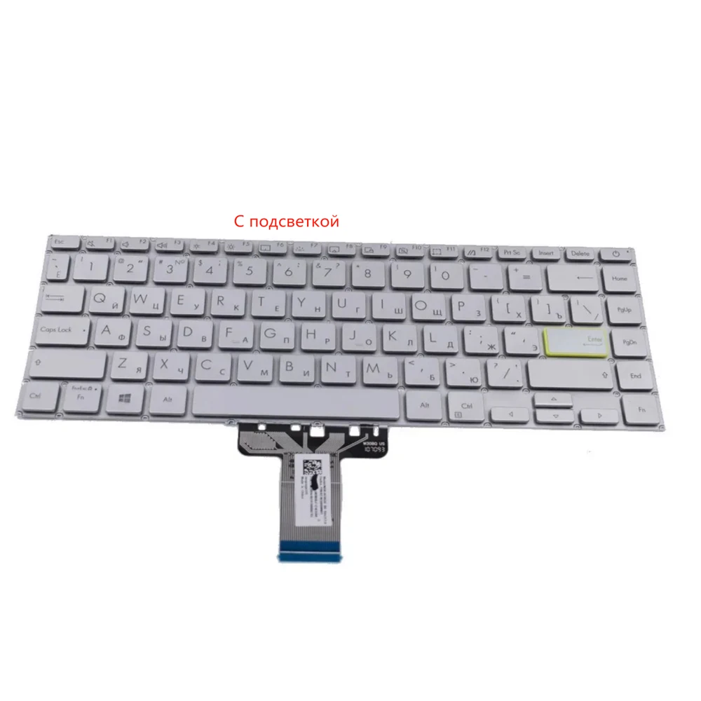 XIN-Russian-US Backlight Laptop Keyboard For ASUS V4050 V4050JF V4050EA V4050FA V4050EP V4050JP M4600 M4600I