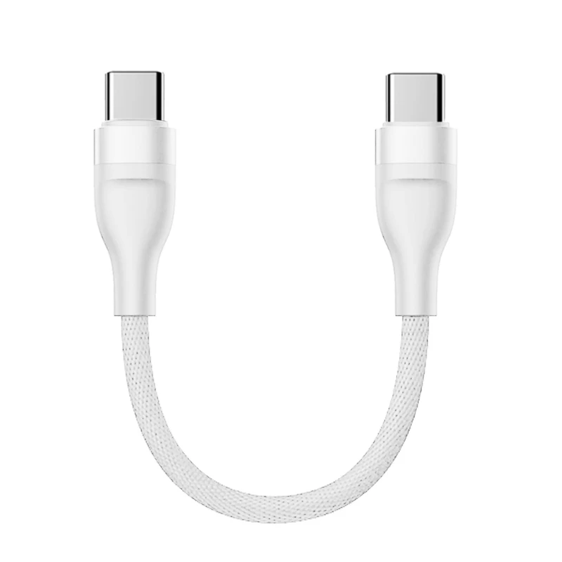 66W USB C Short Cable 25CM for Fast Charging and Data Transfer 480Mbps