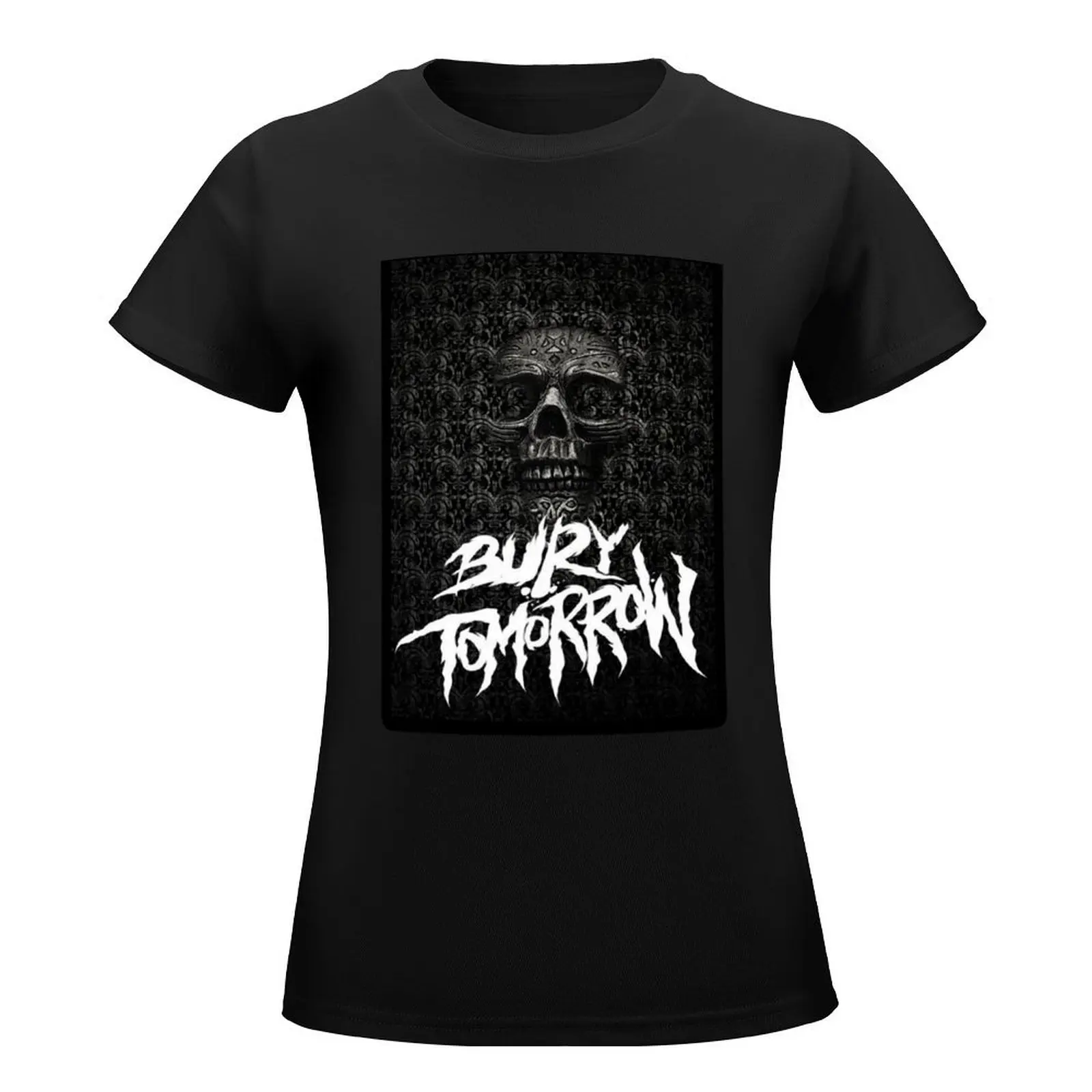 BURY TOMORROW MUSIC ARTWORK T-Shirt animal print shirt for girls graphics shirts graphic tees tops cat shirts for Women