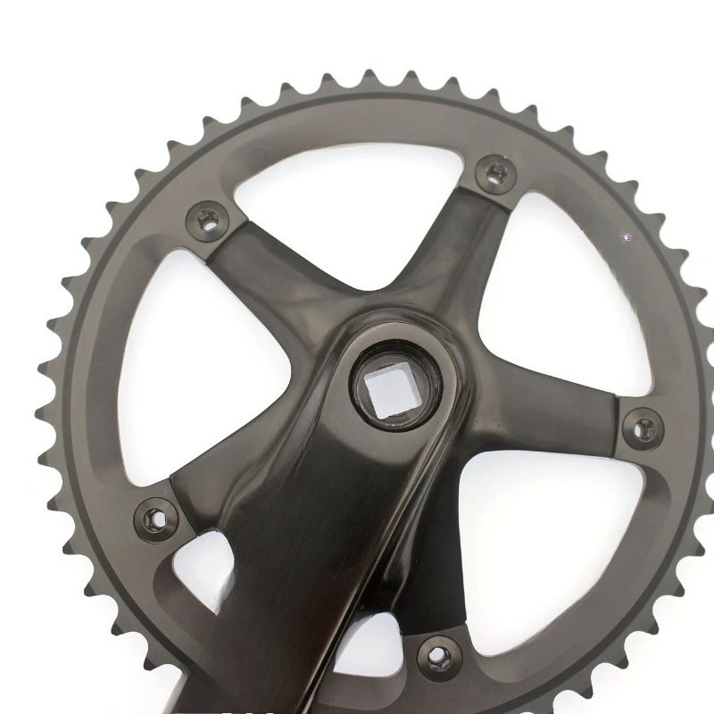 

Aluminum alloy crank set Single speed crank bicycle parts Sprocket tooth plate