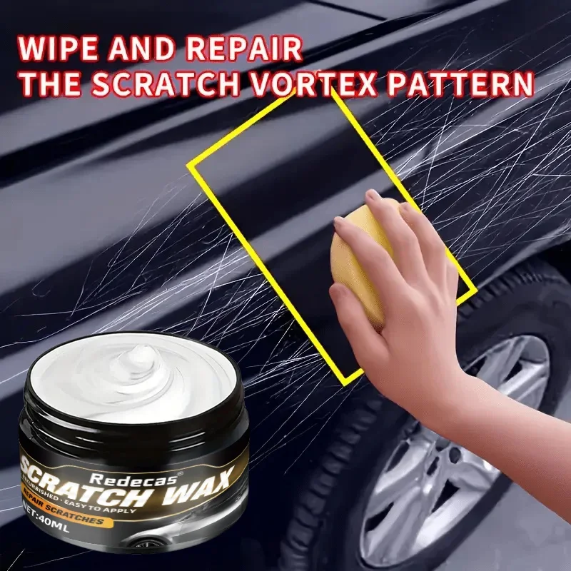 Nano Scratch Remover Wax, Fix Car Scratches, Fits All Paint Colors