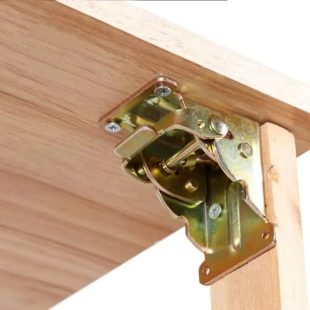 90 Degree Folding Folding Hinge Self-Locking Mechanism Extension Design Self-Locking Hinge Folding Support Bracket