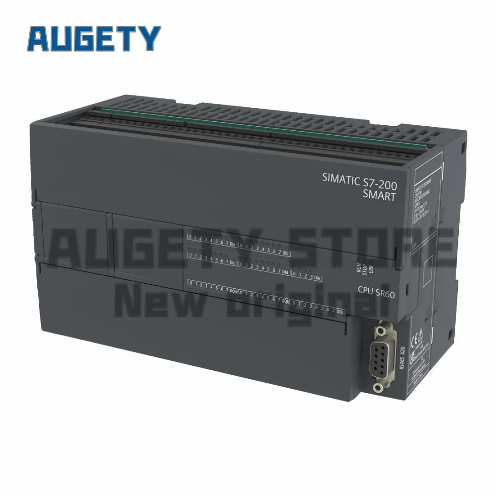 Novo Original 6ES7288-1SR60-0AA2 6ES7 288-1SR60-0AA2 6ES72881SR600AA2 Módulo SIMATIC S7-200 SMART CPU SR60