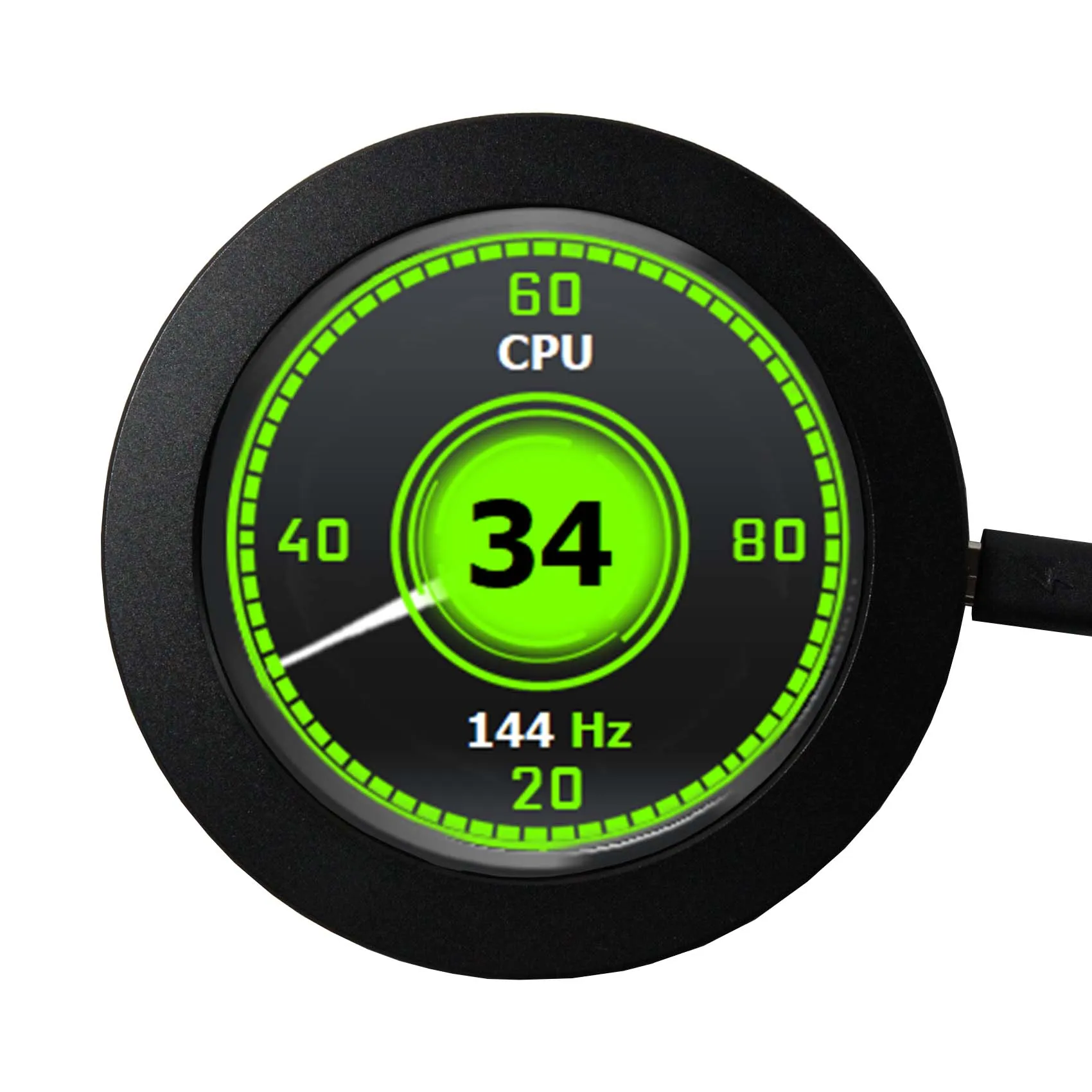 

Корпус ПК Процессор Gpu ЖК-монитор Usb Вторичный экран 2,8-дюймовый 480X480 Микрокруглый ЖК-дисплей