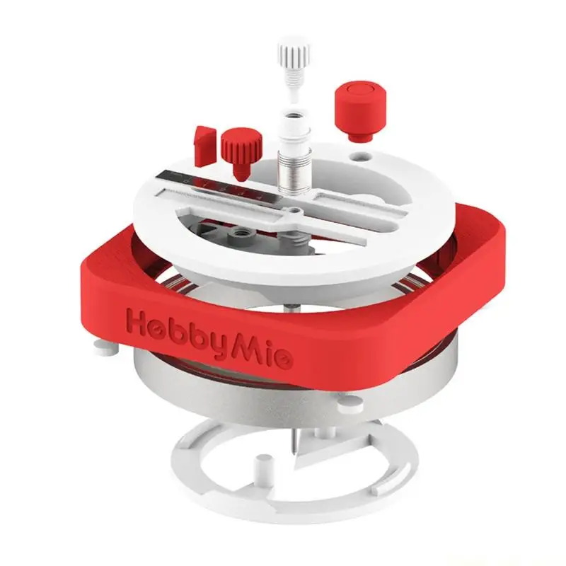 A2BE Plastic Handcraft Tool Round Cutting Tool Circular Rotations Cutter 1-45Mm Diameter For Miniature Models