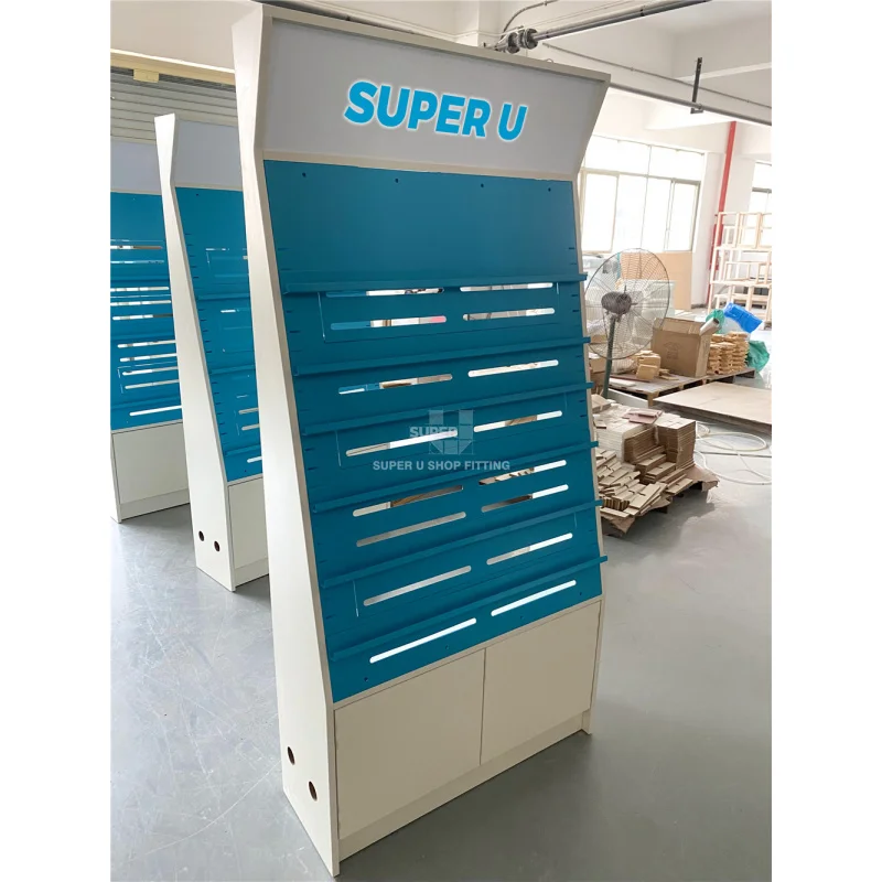 (customized)IN STOCK Custom Cellphone Accessories Shop Wall Display Adjustable Metal Mobile Phone Shop Display Cabinet with Stor