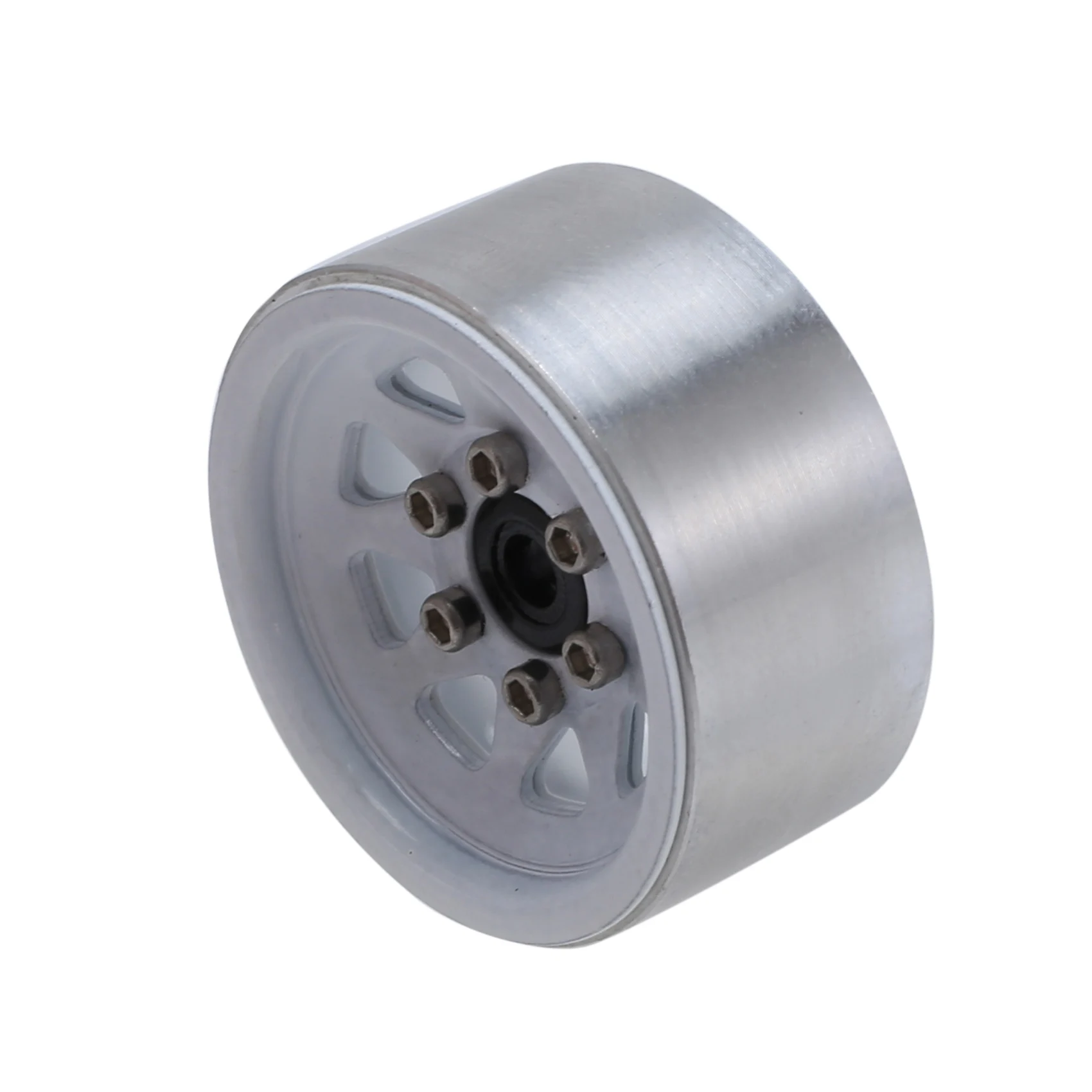 FBIL-Steel 1.0 Beadlock Wheel Rim Wheel Hub For 1/24 RC Crawler Car Axial SCX24 Deadbolt C10 Jeep Gladiator Bronco