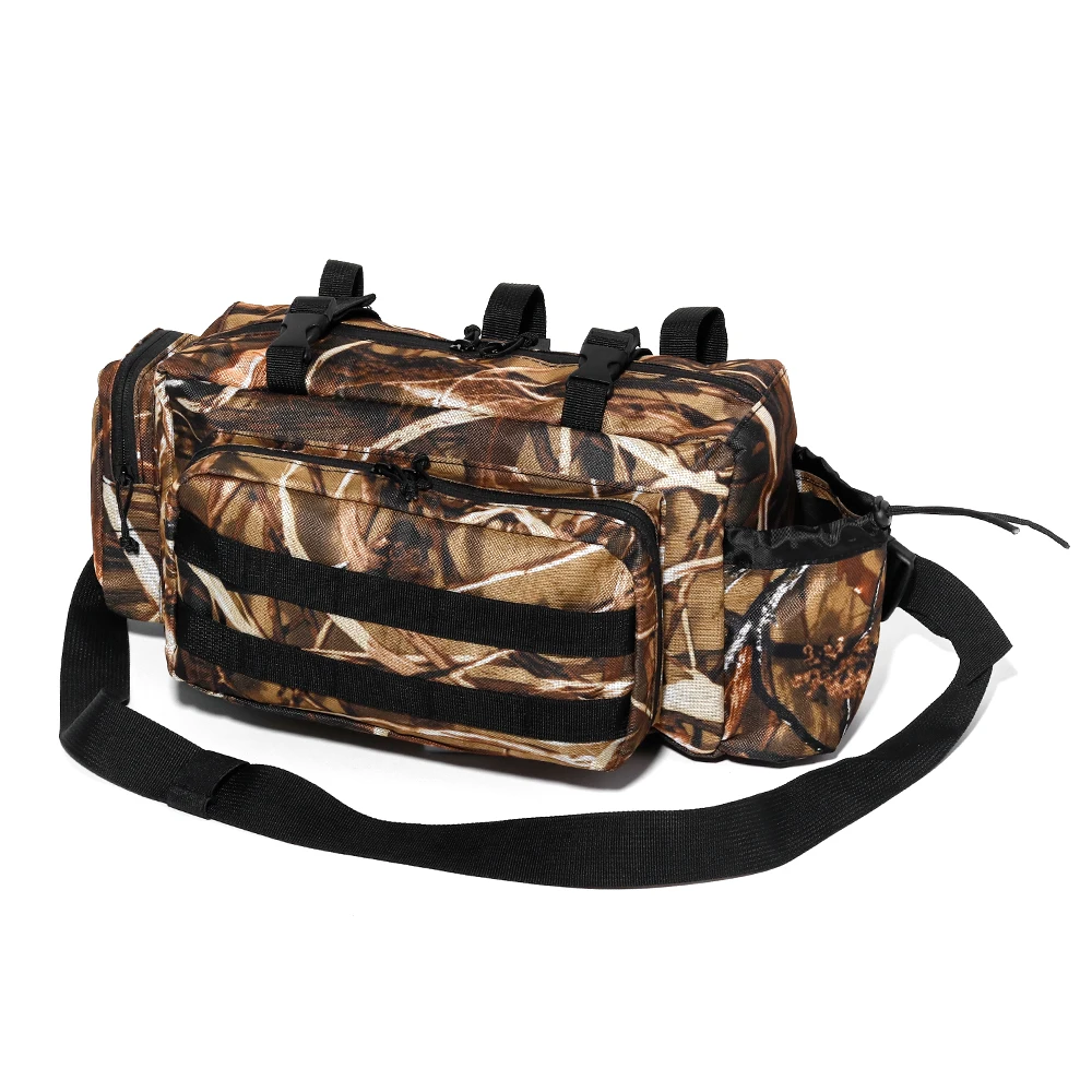 

Охотничья поясная сумка с передним карманом, множеством отделений, совместимая с подставками для охоты и лестничными/высотными платформами