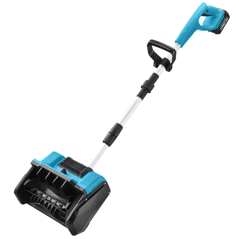 Electric Hand Push Snow Blower Lithium Battery Cordless Foldable Portable Lightweight Home Use Snow Removal Snow Sweeper