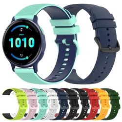 20mm 22mm Sports Silicone Strap For Garmin Venu 3 Band Watch Band Replacement Bracelet Forerunner 165 265 255 Music Vivoactive 4