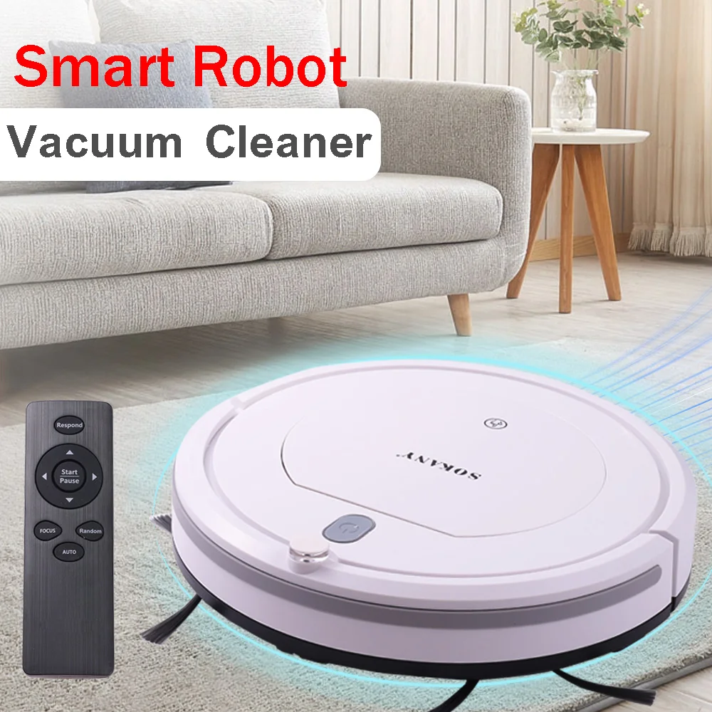 

Household Intelligent Sweeper Remote Control, Sweeping, suction and mopping, 3 in 1 2000Pa Sweeping Robot Cleaning Machine