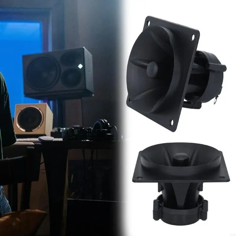 J1HD Square Horn TWEETER 3 inch Piezoelle Điện áp Người loa áp suất 100dB cho loa âm thanh rõ ràng