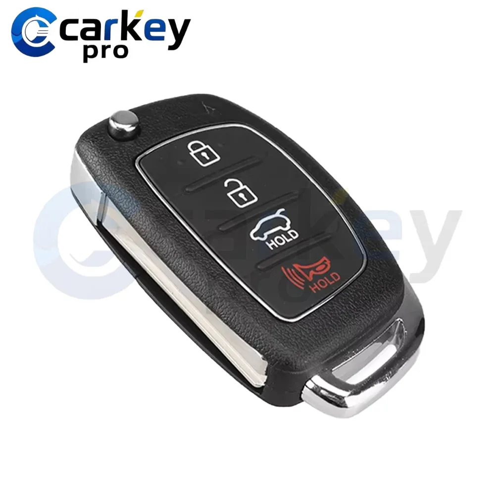 Carkeypro 4Buttons Flip Remote Key 433Mhz 95430-D3010 For Hyundai Tucson 2015 - 2019 NO CHIP