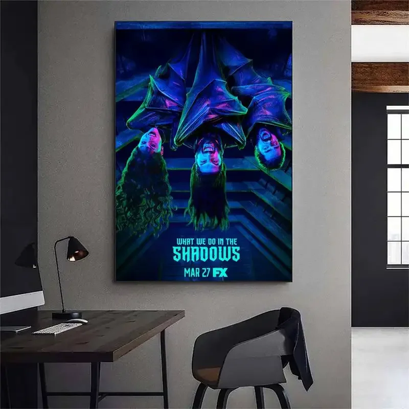What We Do in the Shadows Movie POSTER Poster Prints Wall Pictures Living Room Home Decoration Small