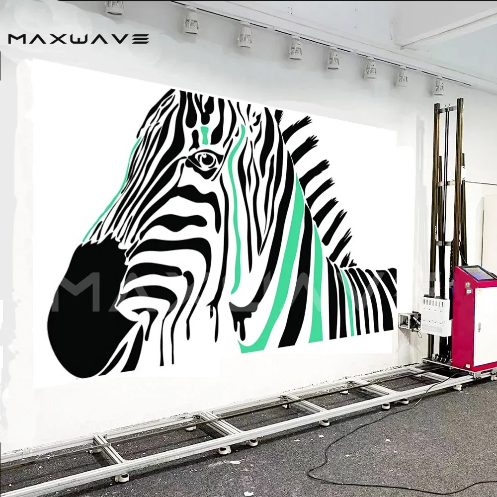 Outdoor 3D Mural Mini Portable Automatic Printing Vertical Wall Printing Machine Wand Drucker