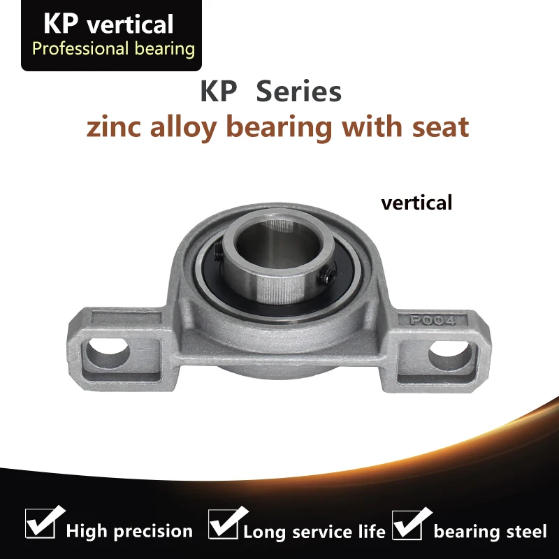 KP08 KP000 KP001 KP002 KP003 KP004 KP005 KP006Diameter  Bore Diameter Self Aligning Zinc Alloy Flange Pillow Block Bearing