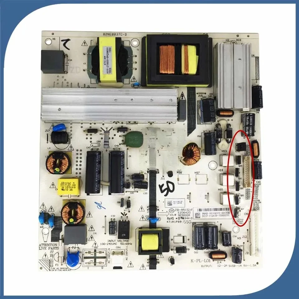 

for Power Supply Board L50F3700A LE50D8900 power board K-PL-L01 465R1013SDJB 4702-2PLL01-A3131D01 good working