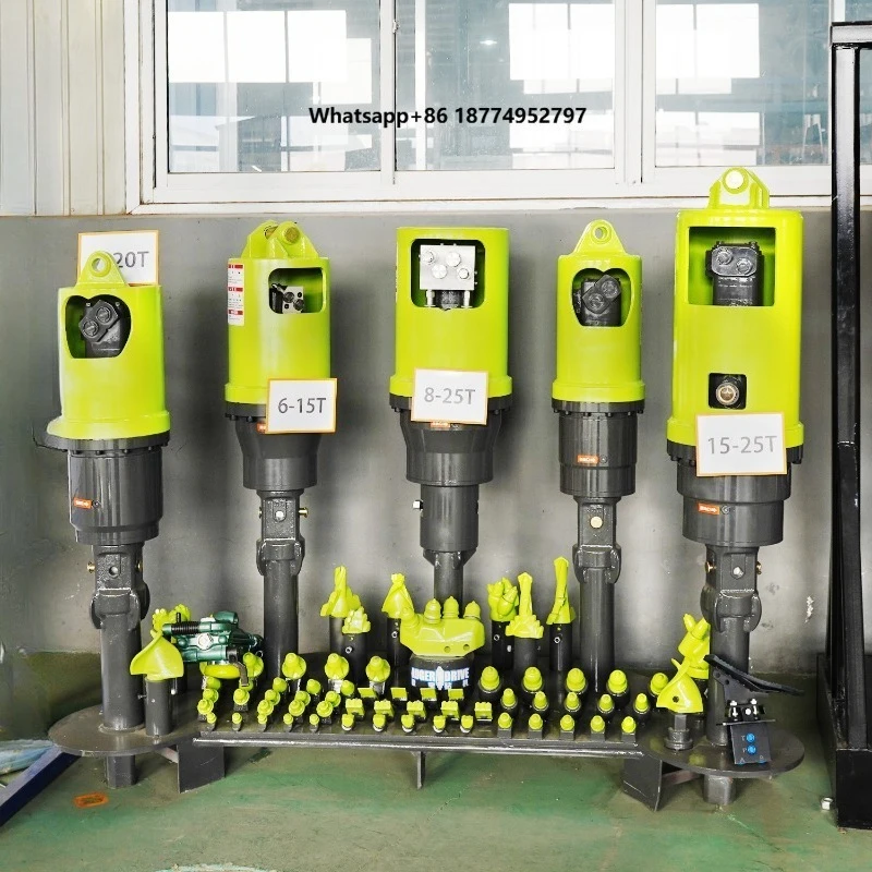 Construction Machinery Accessory Power Head and Auger for Earth Drilling for Excavator and Crane and Loader