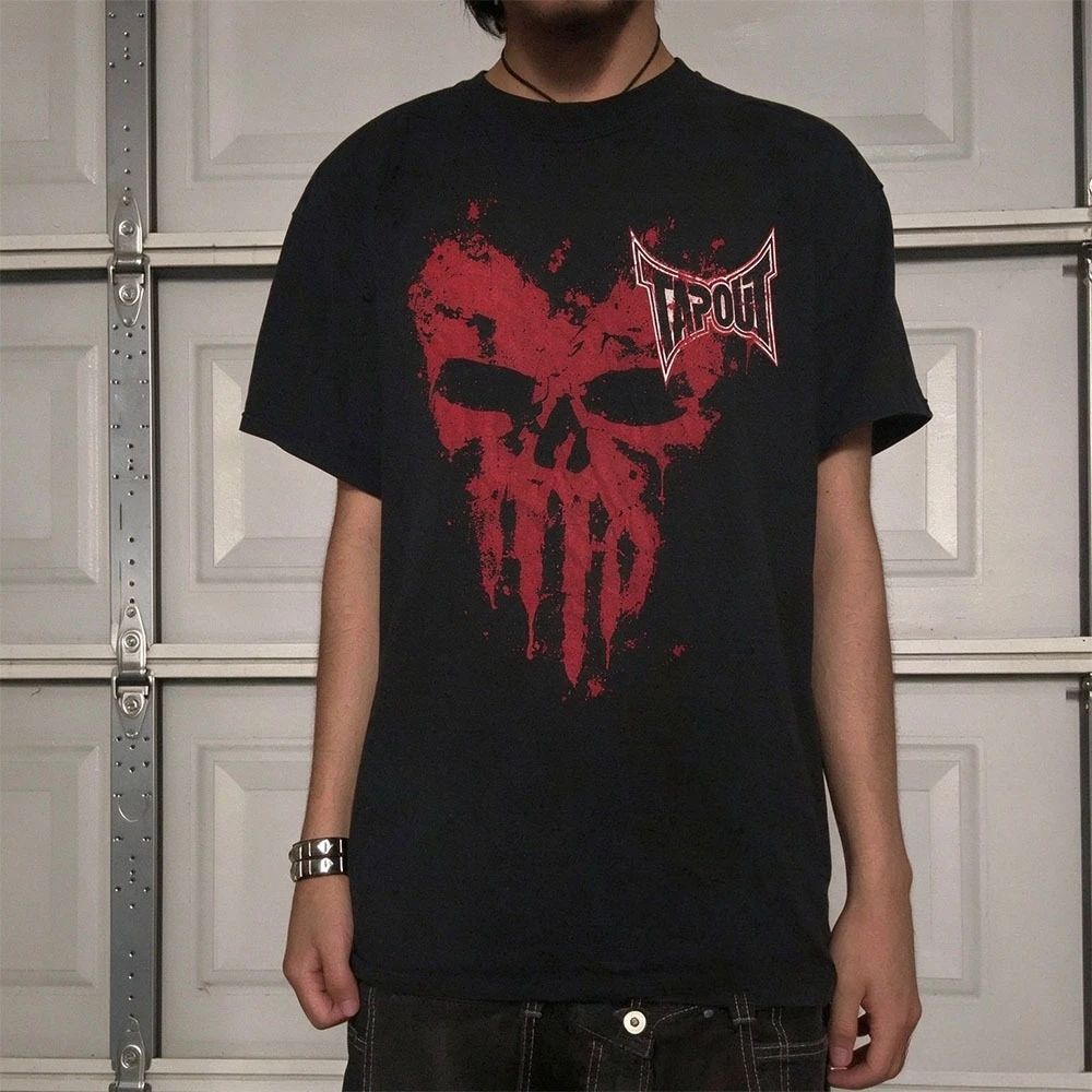 New Arrivals: T-shirts featuring gothic, millennial, Harajuku, and '90s retro punk designs—suitable for both men and women
