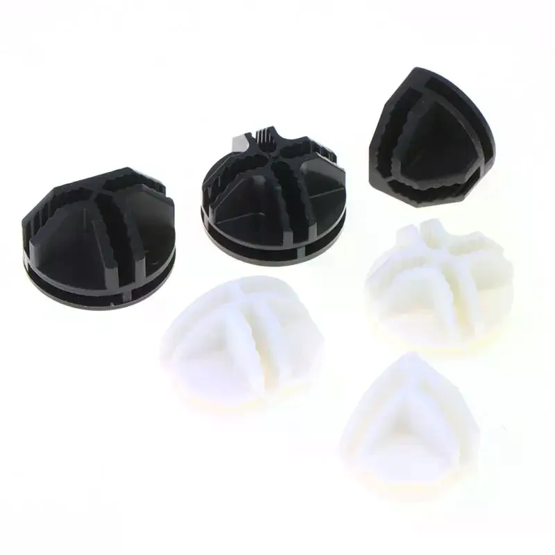 10Pcs DIY Wire Grid Shelf Connectors Plastic Cube Connectors For Closet Wardrobe Shoe Rack Linen Storage