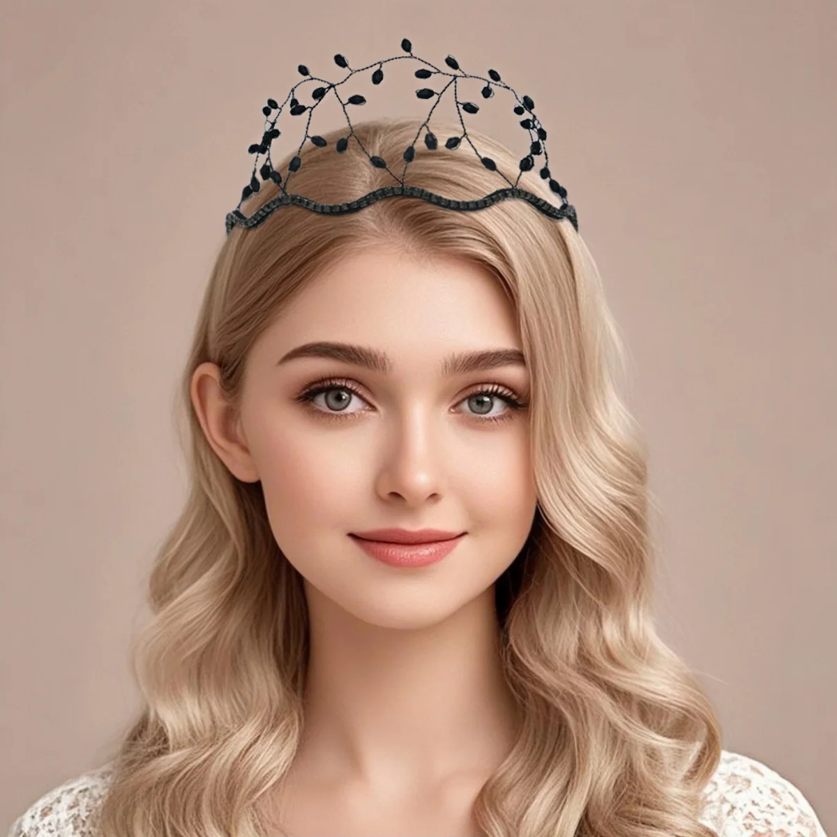 Luxury Crystal Crown Bridal Wedding Jewelry Hair Accessories Fashionable Holiday Gifts For Women Handmade Headpieces