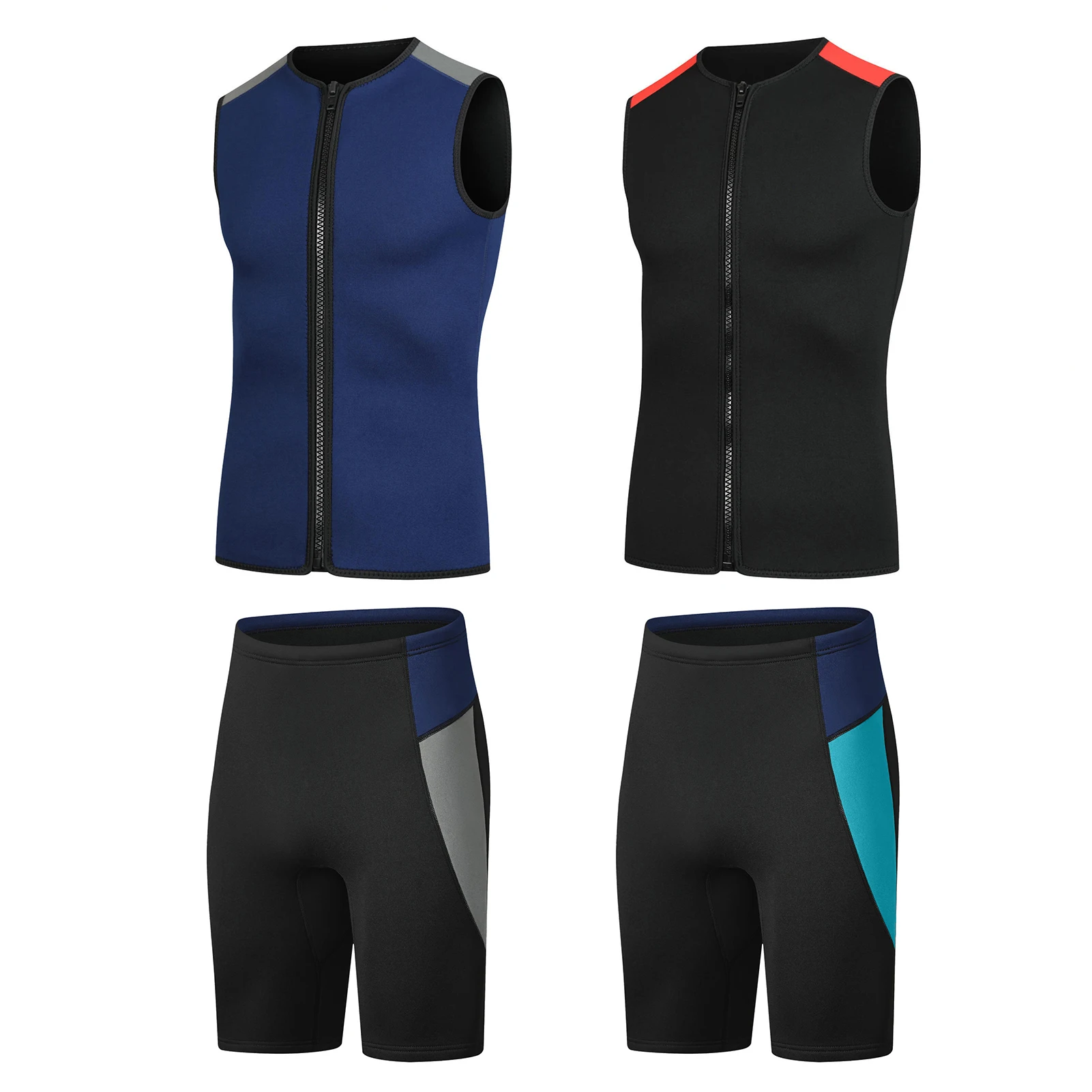 3mm-men-women-neoprene-sleeveless-wetsuiswim-vest-jacket-shorts-uv-protection-diving-thermal-suit-swim-trunks-surfing-wetsuits