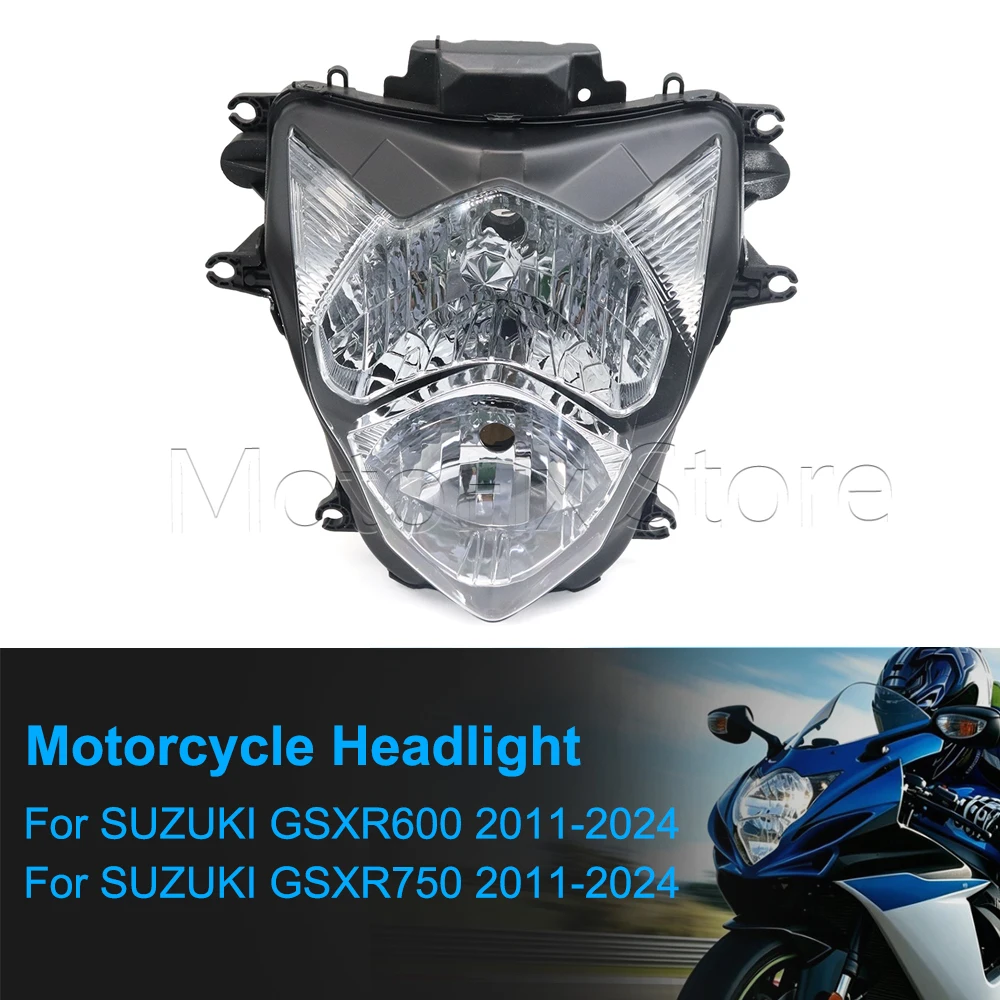 Motorcycle Headlight Headlamp Head Light Lamp Assembly For SUZUKI GSXR600 GSXR750 GSXR GSX-R 600 750 2011-2025 2024 2023 2022