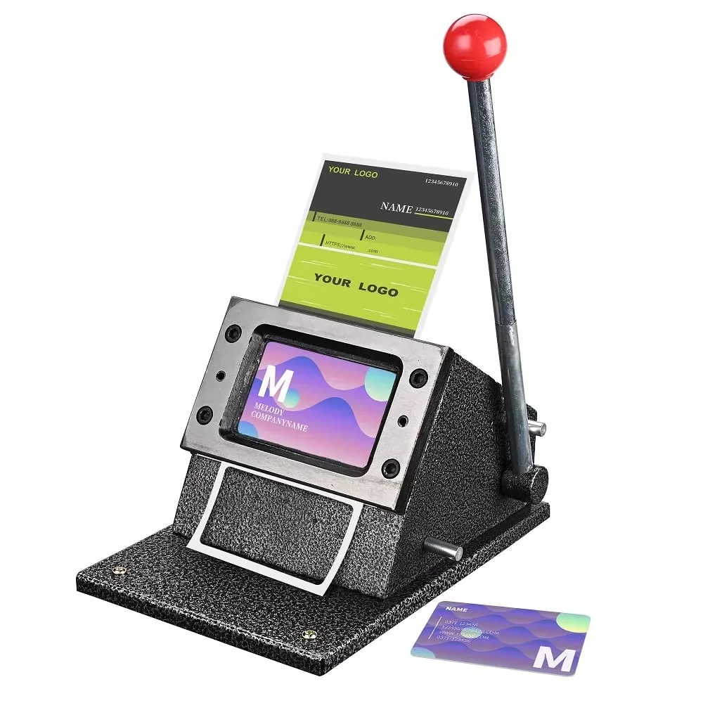 

High Quality Heavy Duty PVC Card Cutter 54x86mm Manual Photo Die Cutter For Business Card Punch Paper Trimmer