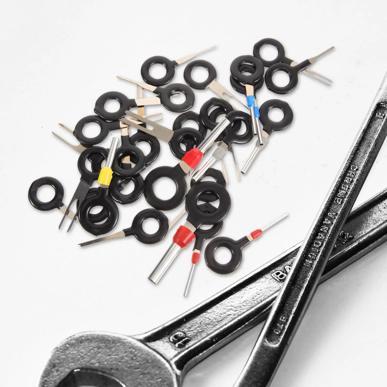 

82Pcs Pin Removal Tool Automotive Terminal Removal Kit Electrical Extraction Tools for Car Wiring Repair Connector Pin Extractor