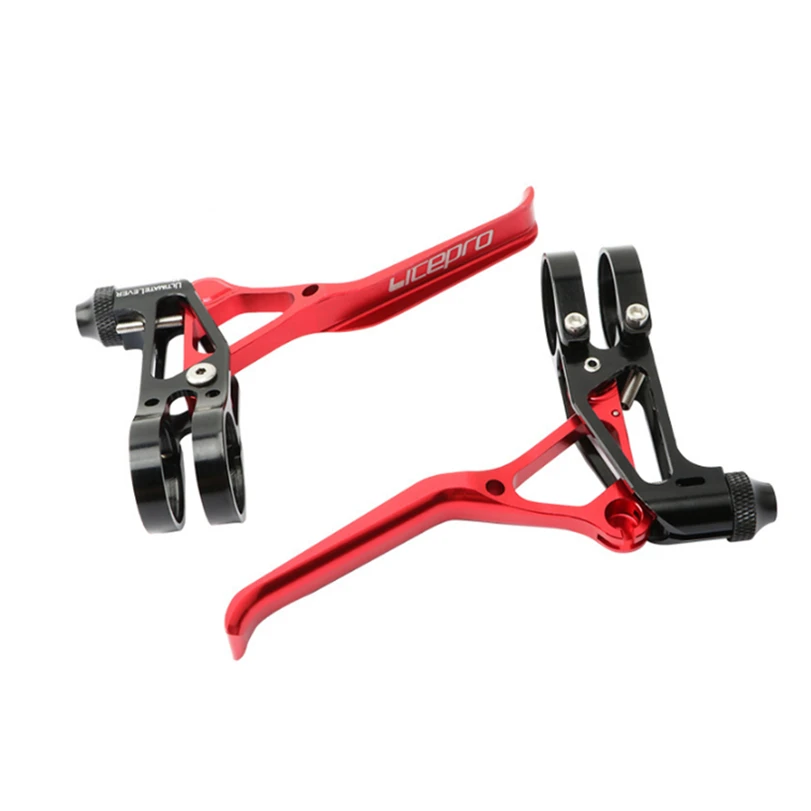 Litepro MTB Mountain Bike Folding Road Small Bicycle Ultra Light V Brake Hand Levers CNC 64g