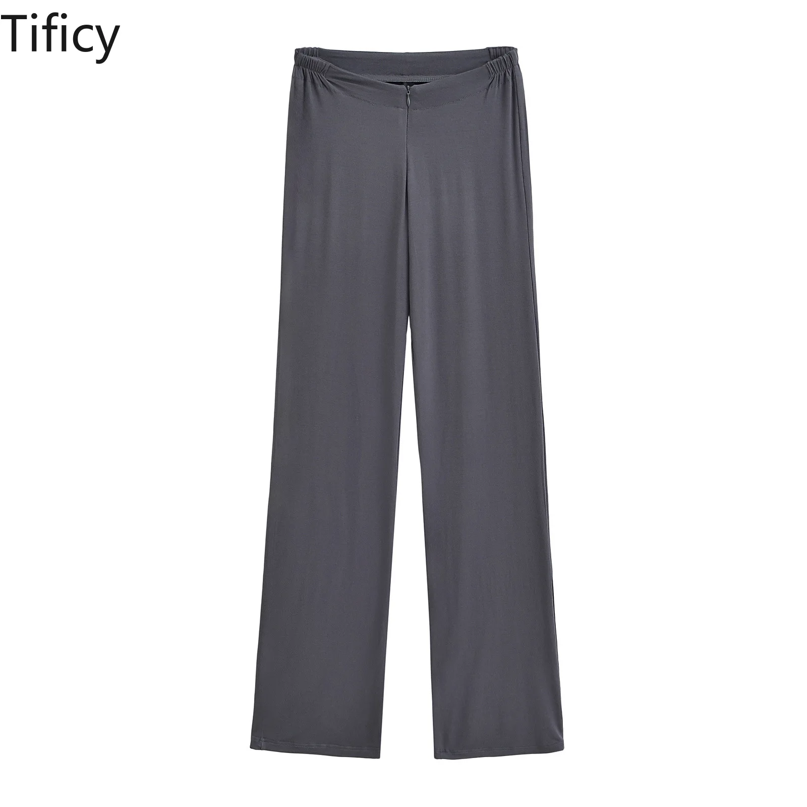 

TIFICY Early Autumn Spicy Girl V-waist Casual Pants Women's New Sexy Slim Fit Elastic Slimming Straight Leg Joggers Pants