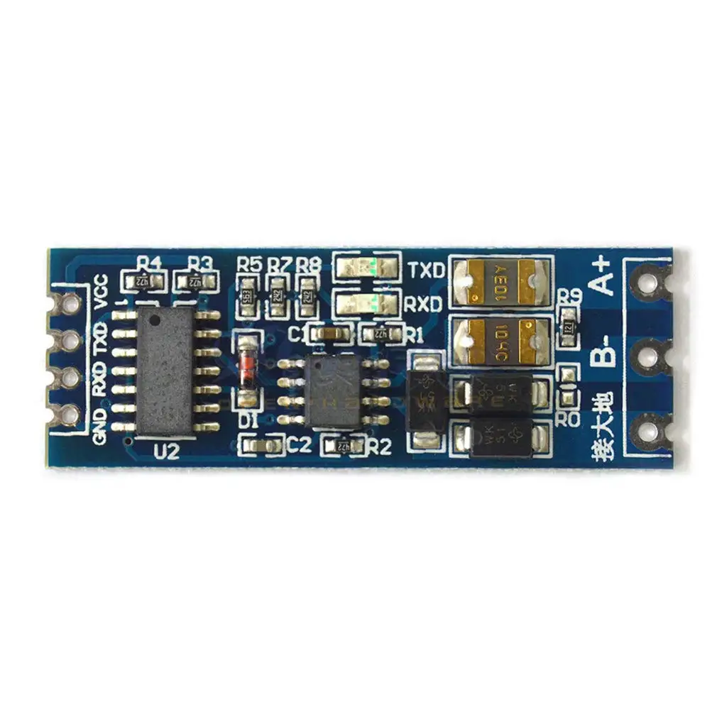 TTL To RS485 485 To Serial UART Level Mutual Conversion Hardware Automatic Control Power Supply Module 3.3V 5V