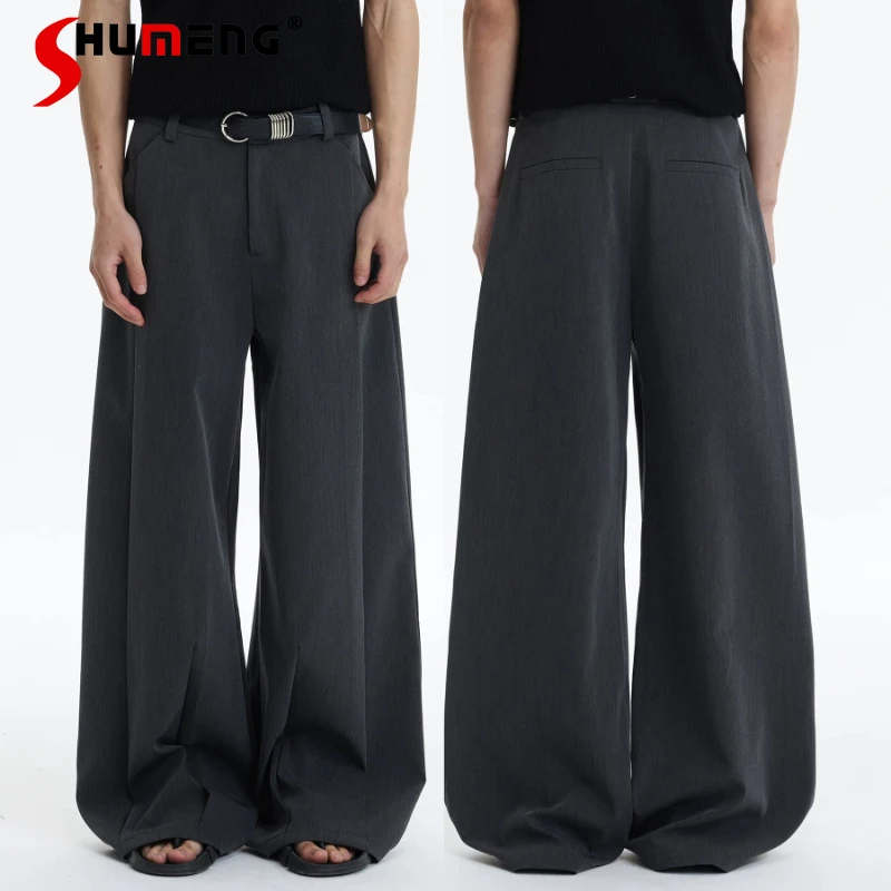 

Women's 2026 Summer New Loose Stylish Solid Color Long Pants Fashion Pocket Decoration Simple Trousers Feminine Comfort Pants