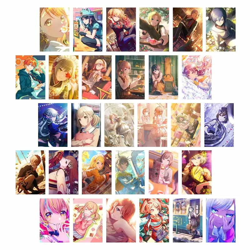 

10/30PCS Project Sekai Poster Cards Home Decor Aesthetic Wall Collage Kit Game Figure Postcards Dorm Decoration Painting Gifts