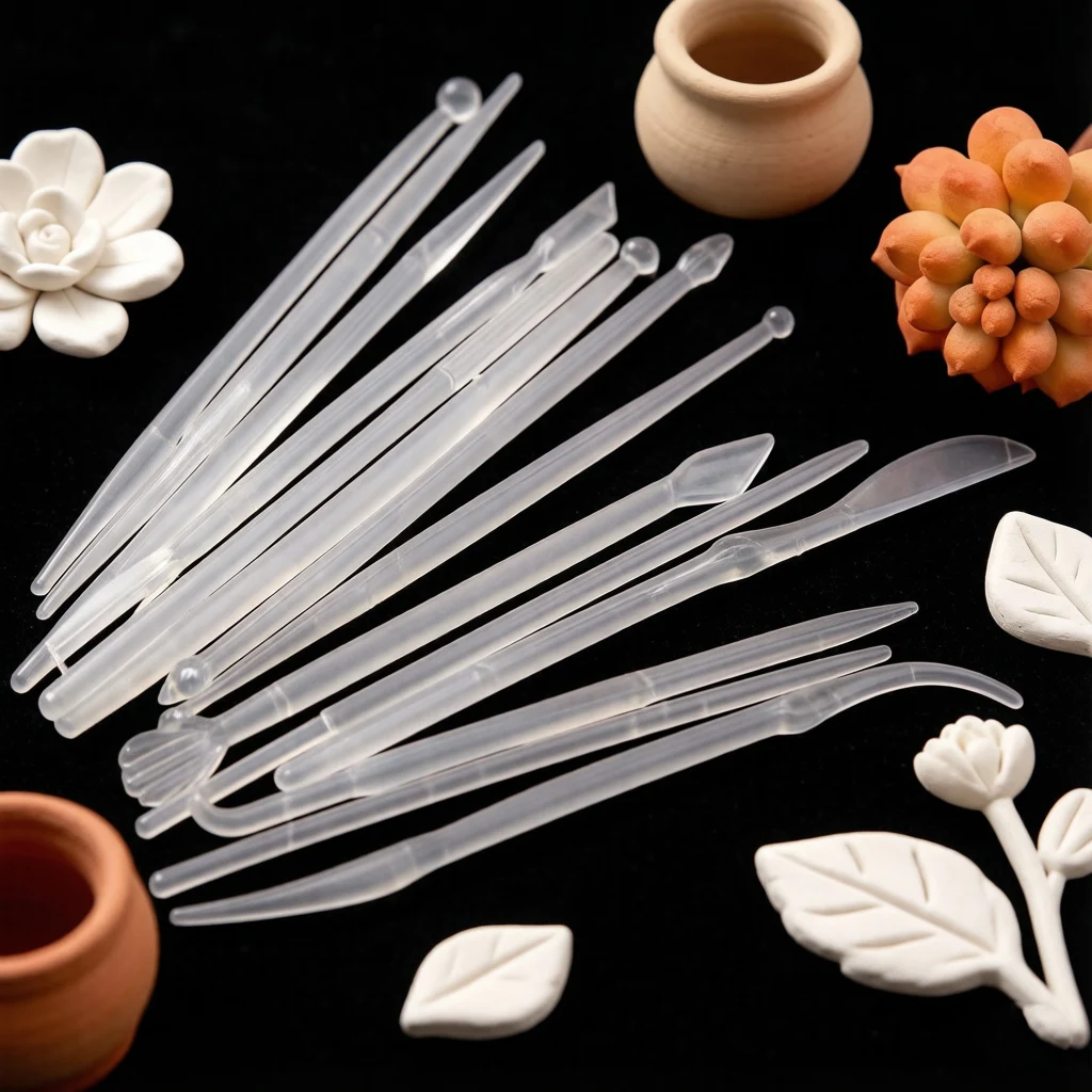 Soft Clay Clay Ultralight Clay Tool DIY Carving Resin Clay Succulent Clay Shaping Pen Engraving Set 13 Pieces