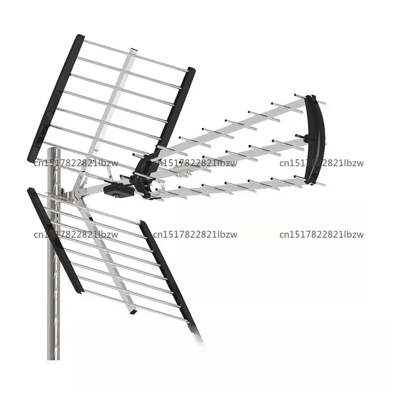 Tool Free Installation Foldable 150 Mile Long Range high definition TV Antenna Digital Antenna Amplification UHF VHF Outdoor hig