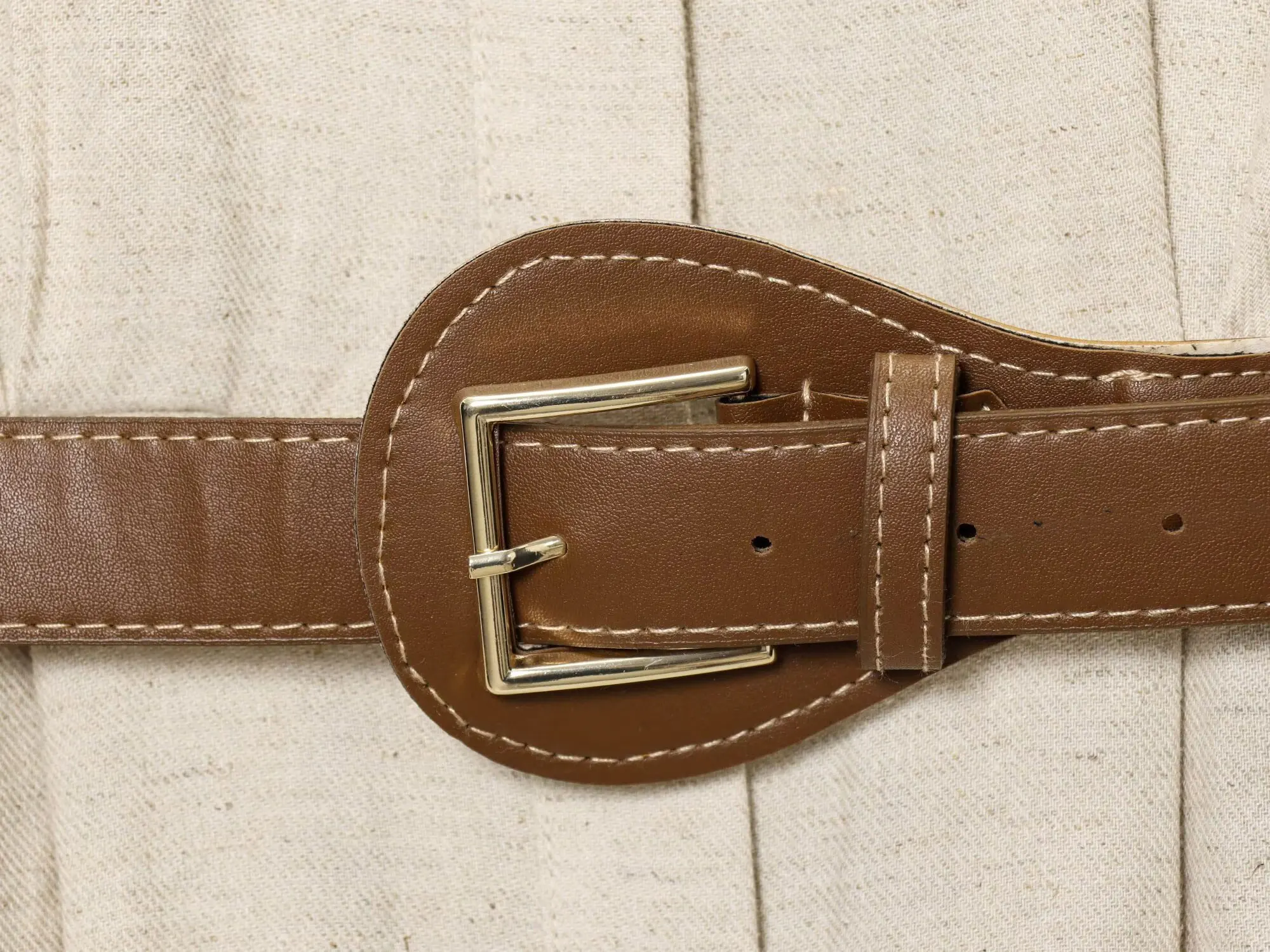 HH Women's Summer Commuter Casual Solid Linen Midi Dress Sleeveless V-neck Single-breasted Belt A-line Elegant Slim Dresses