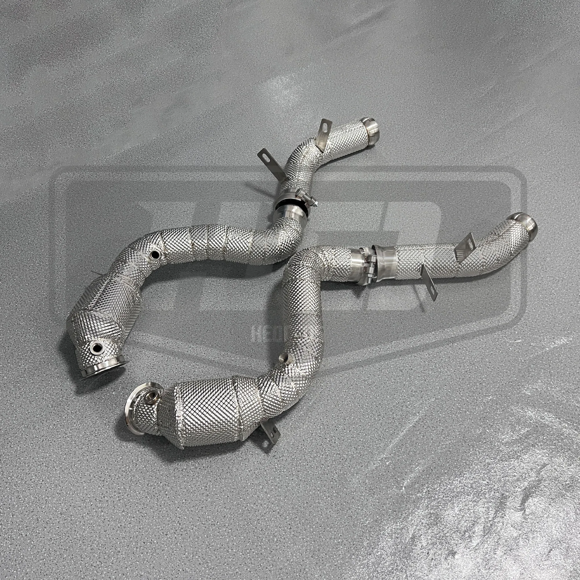 HEO Exhaust Downpipe For Mercedes-Benz AMG GT63/GT63S/GTR/GT-R/GTS/GT-S W213 4.0TT 2014-2020 exhaust systems downpipes