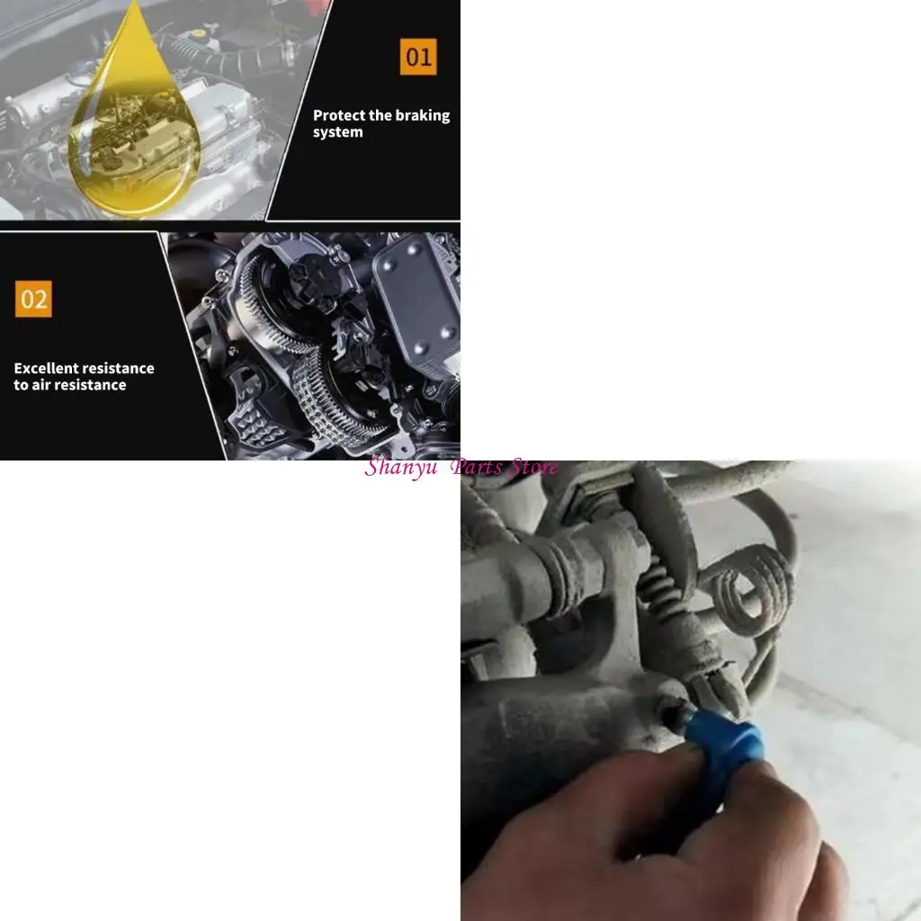 حزمة من 5 محول تبادل نزيف نزيف المكابح السيارات من السهل استخدام محولات تغيير السوائل للاستخدام السريع وسهل الاستخدام R6FB