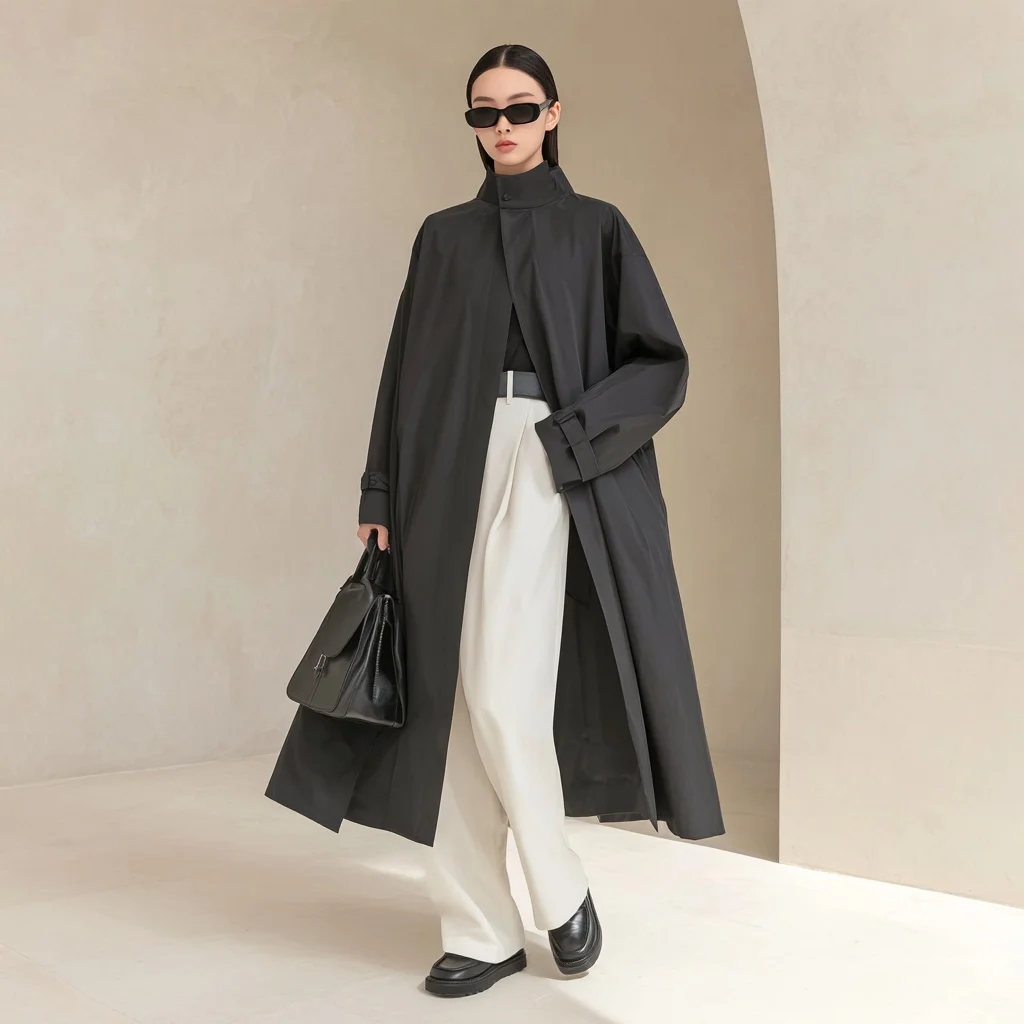 

Casual Winter Windbreaker Autumn Clothes Women's Fashion Outerwear Stylish Coat for Ladies